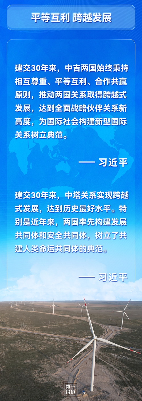 第一報(bào)道 | 建交三十年，習(xí)主席這樣評(píng)價(jià)與中亞五國關(guān)系