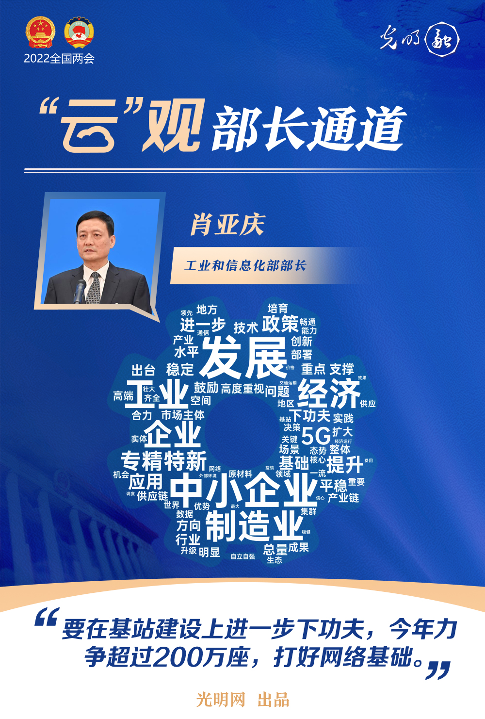 【“云”觀部長通道】一組詞云海報，帶你聆聽三位部長今年工作規(guī)劃