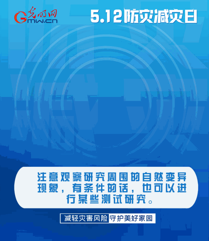 【動態(tài)海報】減輕災害風險，從這10個字開始