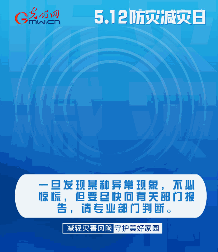 【動態(tài)海報】減輕災害風險，從這10個字開始