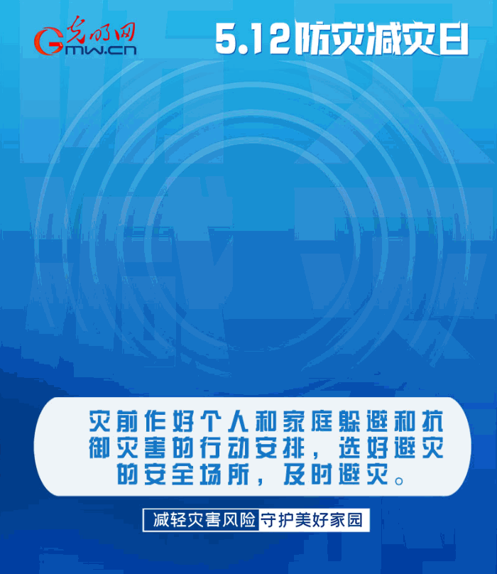 【動態(tài)海報】減輕災害風險，從這10個字開始