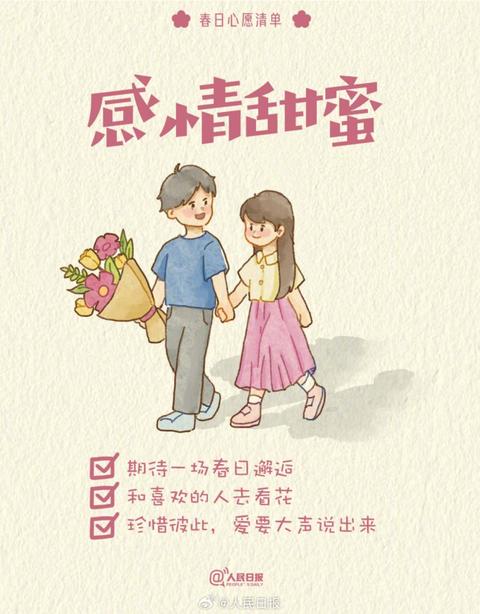 收藏打卡！領(lǐng)取你的手賬風(fēng)春日心愿清單