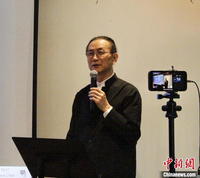 泰國泰中商務委員會主席邱威功致辭。<a target='_blank' href='/' _fcksavedurl='/'><p  align=