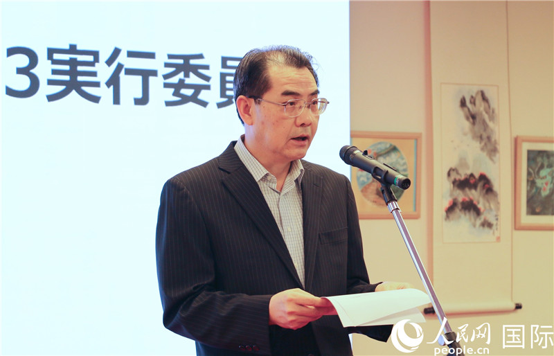 中國駐日本大使吳江浩致辭。人民網(wǎng) 許可攝
