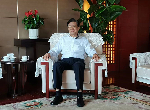 中國人民對外友好協(xié)會副會長李希奎。中國人民對外友好協(xié)會供圖