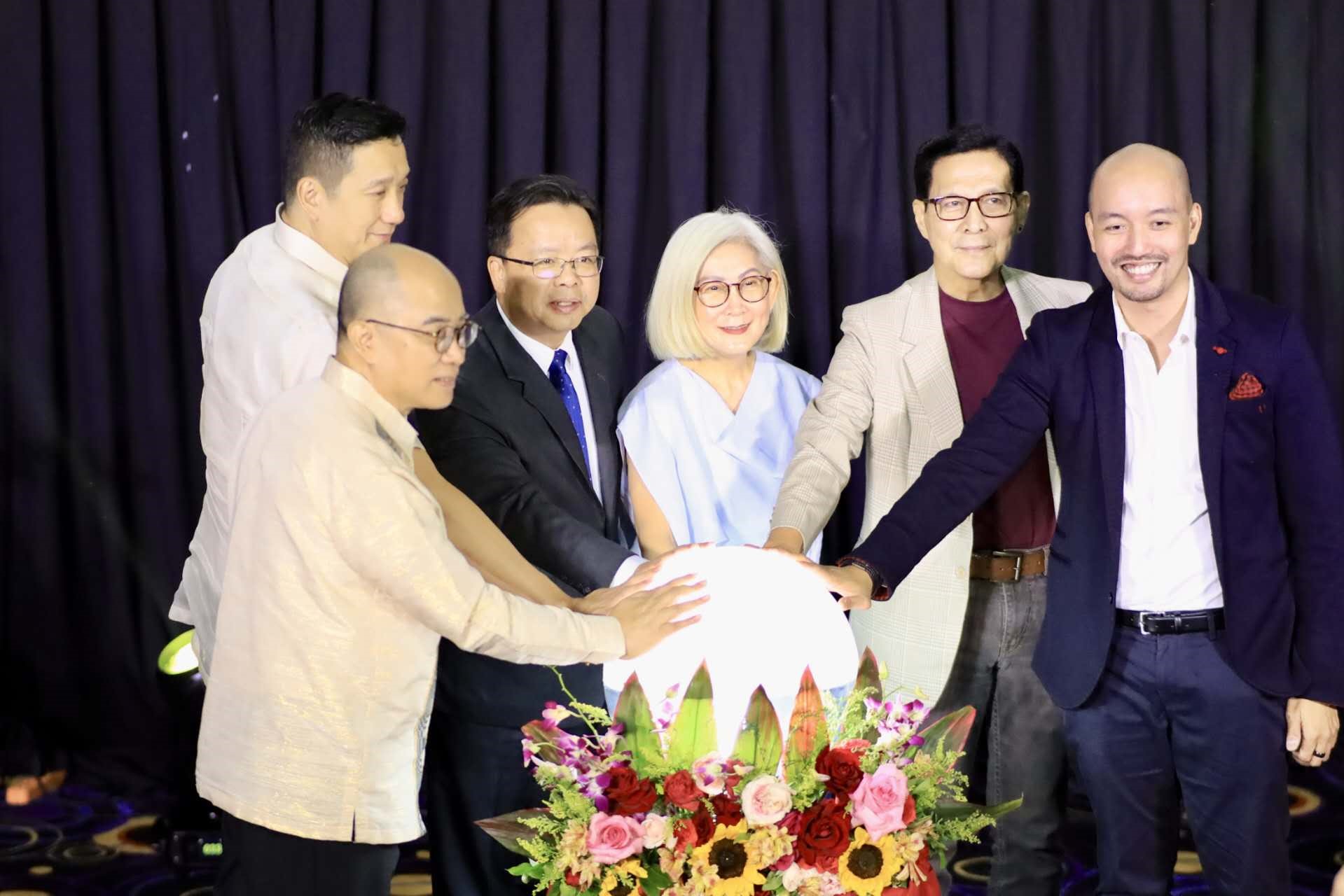 嘉賓出席2023中國(guó)電影節(jié)啟動(dòng)儀式。中國(guó)駐菲律賓大使館供圖
