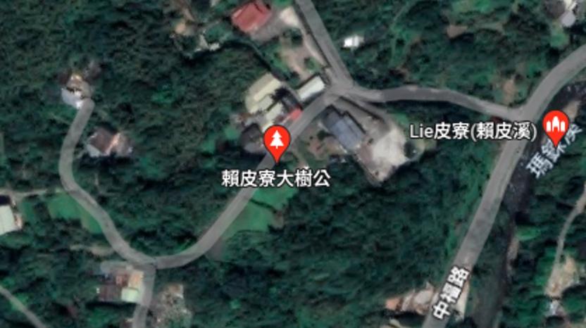 谷歌地圖截圖。圖片來源：臺灣《中國時報(bào)》