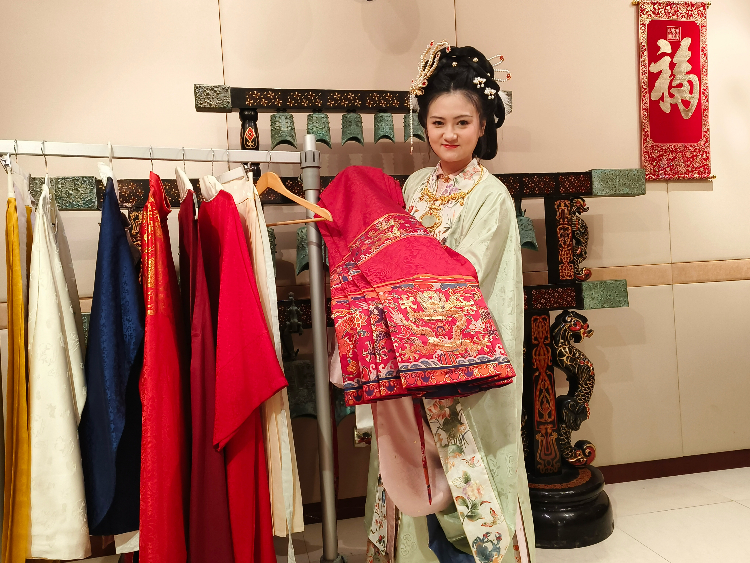 馬耳他中國文化中心的漢服展示。馬耳他中國文化中心供圖