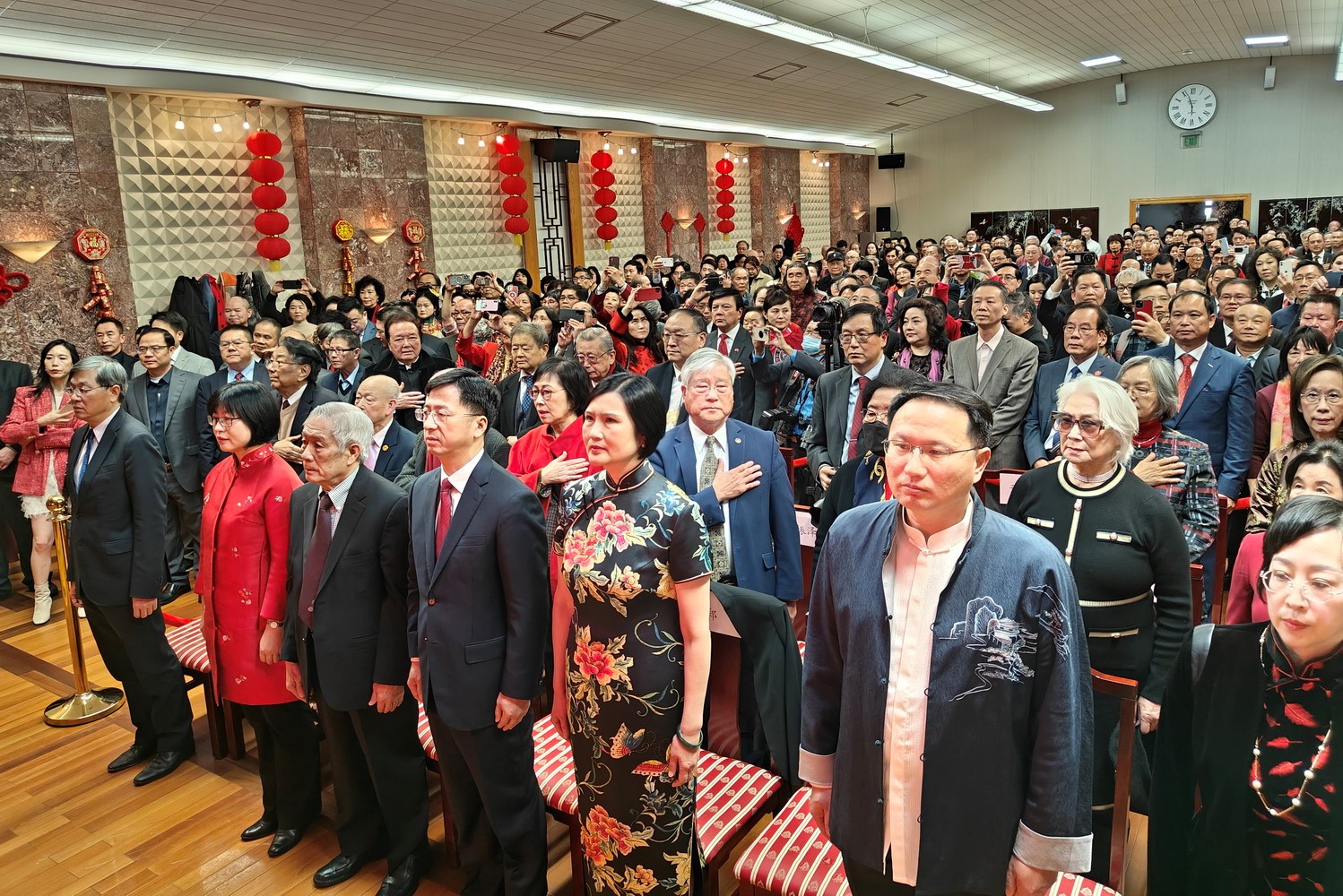 領(lǐng)區(qū)各州代表參加招待會(huì)。主辦方供圖