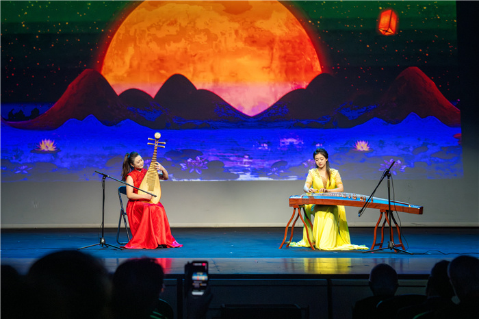  現(xiàn)場表演。中國駐希臘大使館供圖