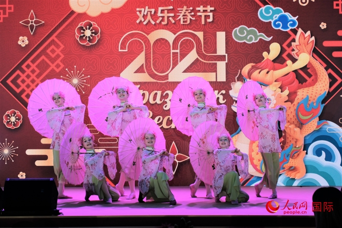 活動現(xiàn)場的精彩演出。于子恒攝