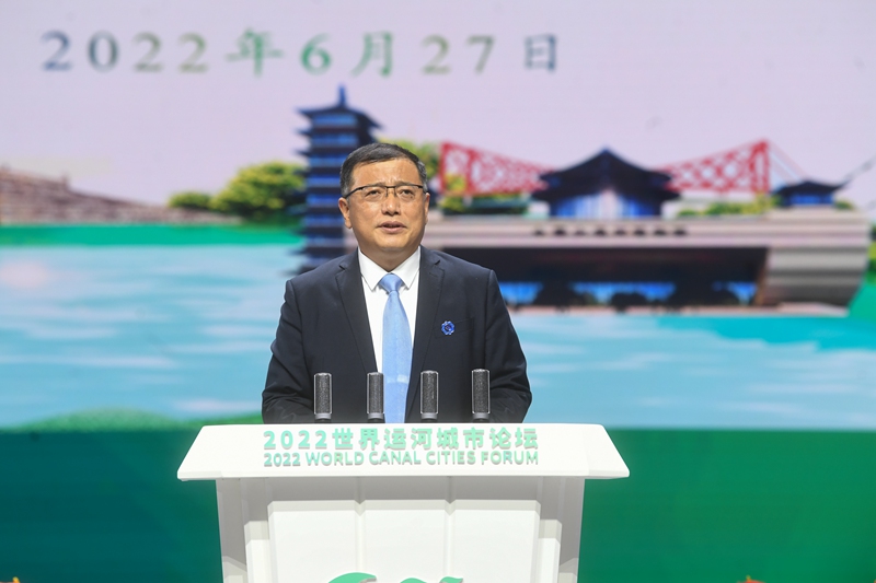 揚(yáng)州市委常委、常務(wù)副市長(zhǎng)陳鍇竑作推介發(fā)言。邵丹攝
