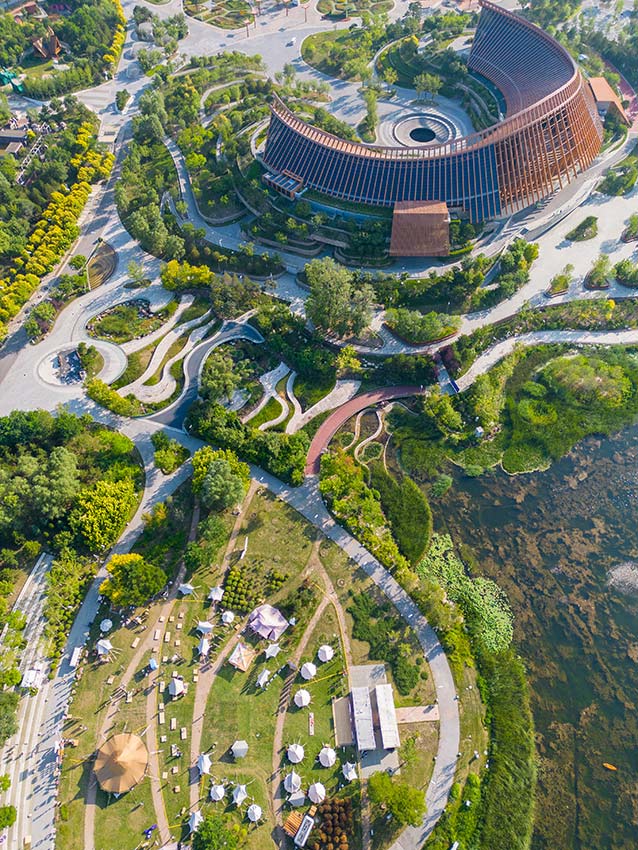 北京世園公園露營文化節(jié)開幕。張立峰攝