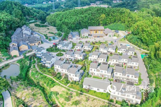 俯瞰大灣村。人民網(wǎng) 陳若天攝