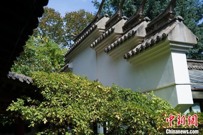 圖為西寧園林植物園內(nèi)的蘇式風(fēng)格建筑。　馬銘言 攝