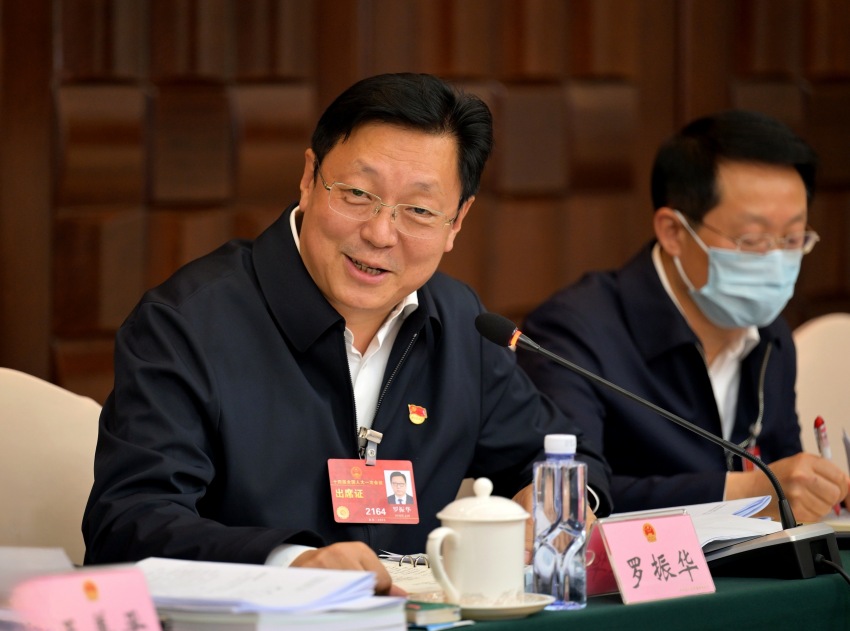 全國人大代表羅振華。