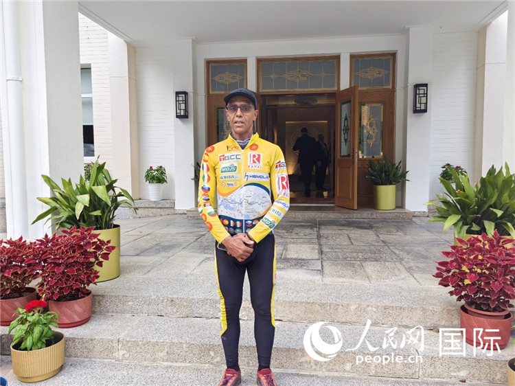 9月6日，卡里姆·穆斯塔在摩洛哥駐華大使官邸。人民網(wǎng)記者 王晶攝
