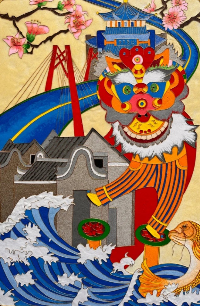 中小學(xué)生創(chuàng)新創(chuàng)意設(shè)計(jì)成果首次登上文博會。參展觀眾供圖