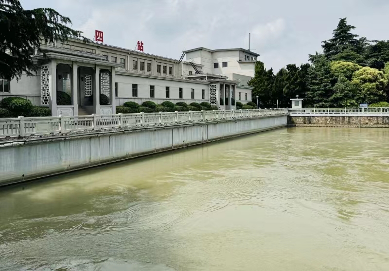 江都水利樞紐。受訪對象供圖