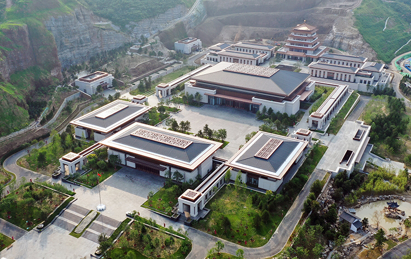 這是2022年7月30日拍攝的中國國家版本館中央總館。
