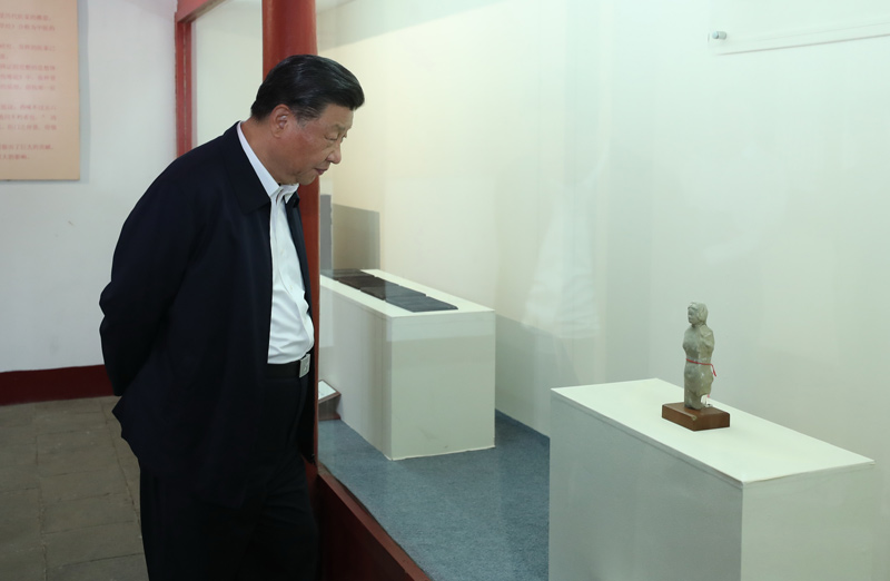 2021年5月12日，習(xí)近平總書記在南陽市考察東漢醫(yī)學(xué)家張仲景的墓祠紀念地醫(yī)圣祠。