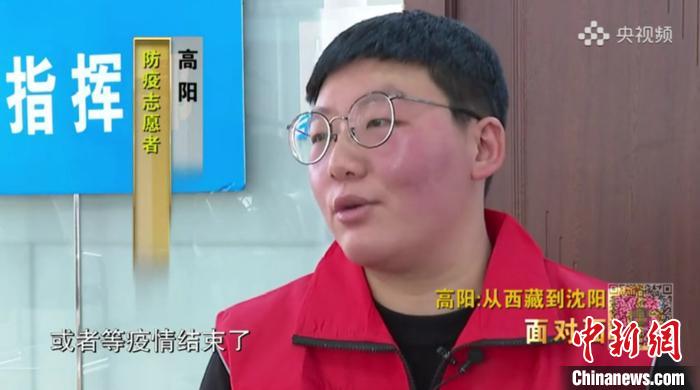接受央媒采訪(fǎng)。　鐵西區(qū)委宣傳部 攝