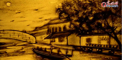 【沙畫】風(fēng)好正揚(yáng)帆，起航新時代